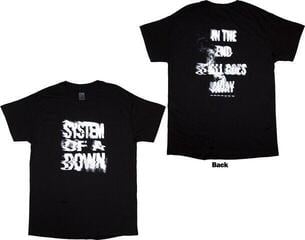 Риза System of a Down All Goes Away Unisex Тениска с къс ръкав/Black/Къси - 2