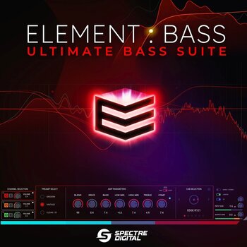 Logiciel de studio Plugins d'effets Spectre Digital Element Bass (Produit numérique) - 2