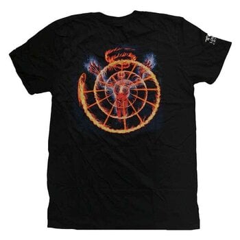 T-shirt Tool T-shirt Flame Spiral Unisex Black L - 2