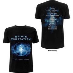 Tričko Within Temptation Silent Force Tracks Unisex Tričko s krátkým rukávem/Black/Krátké - 2