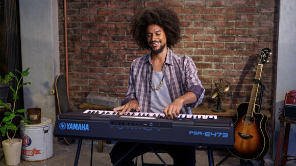 Синтезатор с динамика Yamaha PSR-E473 Синтезатор с динамика - 11