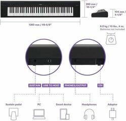 Digital Stage Piano Yamaha NP-35B Digital Stage Piano Black - 6