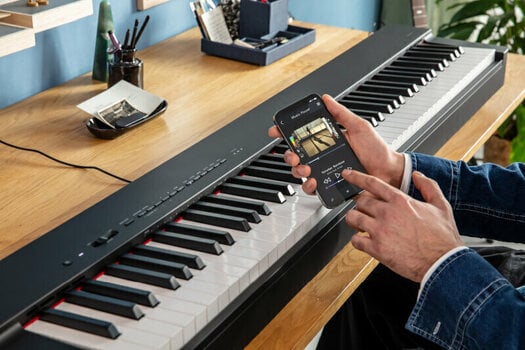 Digital Stage Piano Yamaha P-225B Digital Stage Piano Black - 7