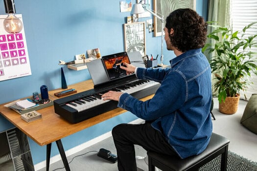 Digital Stage Piano Yamaha P-225B Digital Stage Piano Black - 9