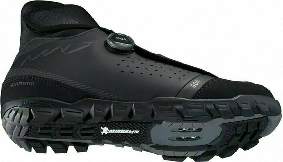 Zapatillas de ciclismo para hombre Shimano SHMW701 Black 44 - 3