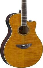electro-acoustic guitar Yamaha APX600 Amber electro-acoustic guitar - 1
