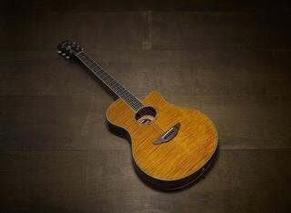 electro-acoustic guitar Yamaha APX600 Amber electro-acoustic guitar - 4