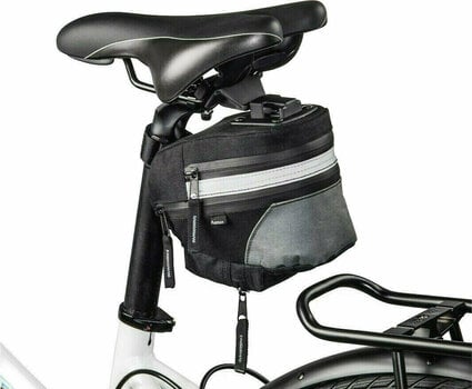 Kerékpár táska Hama Bicycle Saddlebag Black 2,8 L - 4