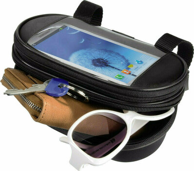 Cyklistická taška Hama Hard Case Bag Smartphones Black - 3