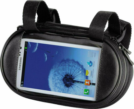 Cyklistická taška Hama Hard Case Bag Smartphones Black - 4