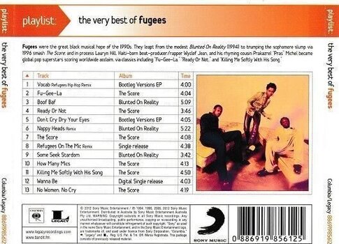Music CD The Fugees - Playlist: The Very Best of Fugees (Remastered) (CD) - 3