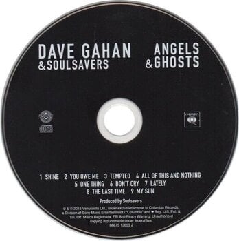 Muusika CD Dave Gahan - Angels & Ghosts (CD) - 2