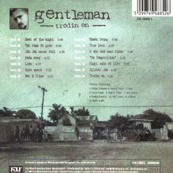 Music CD Gentleman - Trodin On (Digipak) (CD) - 3