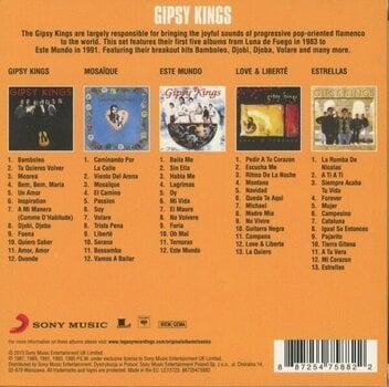 Glazbene CD Gipsy Kings - Original Album Classics (5 CD) - 3