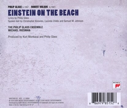 Hudobné CD Philip Glass - Einstein On The Beach (Reissue) (4 CD) - 3