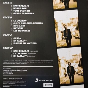 Disc de vinil Jean-Jacques Goldman - En Passant (Reissue) (2 LP) - 3