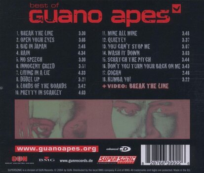 Zenei CD Guano Apes - Planet Of The Apes (CD) - 3
