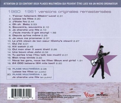 Musiikki-CD Johnny Hallyday - Mes Jeunes Annees (Remastered) (CD) - 3
