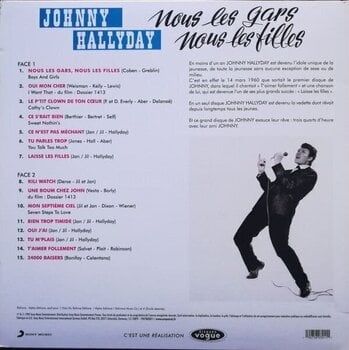 Disc de vinil Johnny Hallyday - Nous Les Gars, Nous Les Filles (Reissue) (LP) - 3