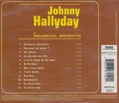 CD musique Johnny Hallyday - Souvenirs, Souvenirs (CD) - 3