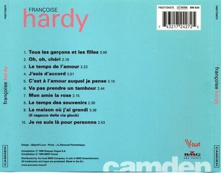 Muzički CD Françoise Hardy - Françoise Hardy (CD) - 3