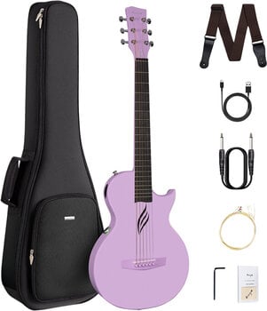 Elektroakustična gitara Enya Music Nova Go Acoustic Plus SP1 Purple Elektroakustična gitara - 3