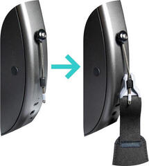 Колан за китара Enya Music Magnetic Strap Blue Колан за китара - 5