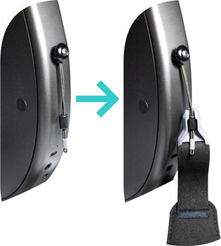 Tekstilni remen za gitaru Enya Music Magnetic Strap Blue Tekstilni remen za gitaru - 6