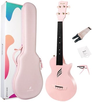 Konzert-Ukulele Enya Music Nova U Pink Konzert-Ukulele - 4