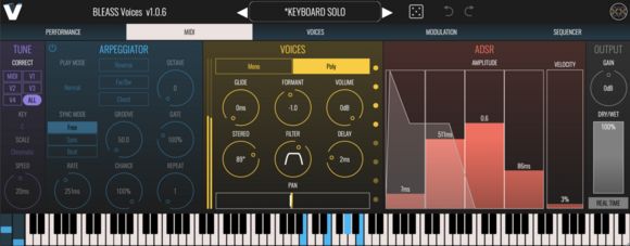 Студио софтуер Plug-In ефект BLEASS Voices (Дигитален продукт) - 2