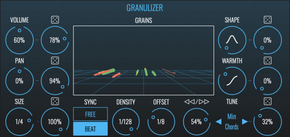 Studijski software plug-in efekt BLEASS Granulizer (Digitalni izdelek) - 4