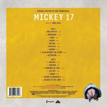 LP ploča Jung Jae II - Mickey 17 (Fire Red and Orange Hand Pour Coloured) (LP) - 5