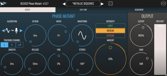 Studio-Effekt-Plugin BLEASS Phase Mutant (Digitales Produkt) - 4