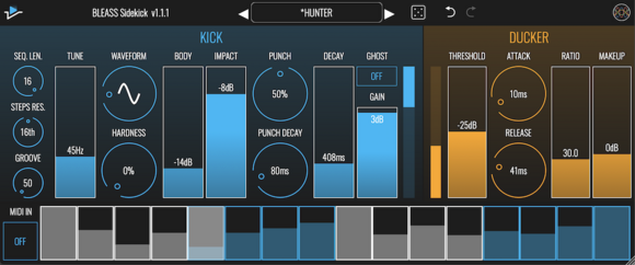Programski plugin efekti BLEASS Sidekick (Digitalni proizvod) - 4