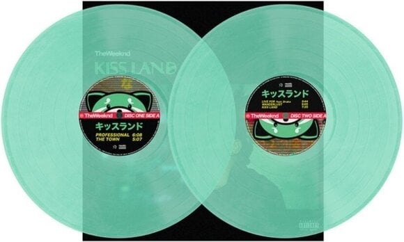 Vinylplate The Weeknd Kiss Land (Seaglass Coloured) (2 LP) - 2