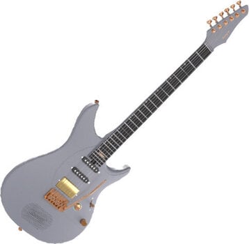 Electric guitar Enya Music Inspire Ozielzinho Cust Midnight Gray Electric guitar - 2