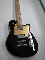 E-Gitarre Reverend Guitars Charger HB Midnight Black E-Gitarre (Neuwertig) - 1