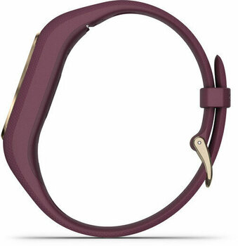 Zegarek smart Garmin vívosmart 4 Merlot/Rose Gold S/M - 4