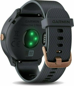 Zegarek smart Garmin vívoactive 3 Music Granite Blue/Rose Gold - 5