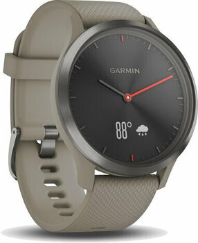 Smart hodinky Garmin vívomove HR Sport Black/Sandstone - 4
