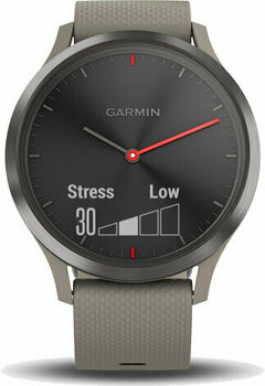 Smart hodinky Garmin vívomove HR Sport Black/Sandstone - 5