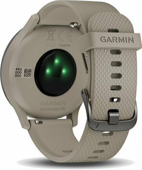 Zegarek smart Garmin vívomove HR Sport Black/Sandstone - 8