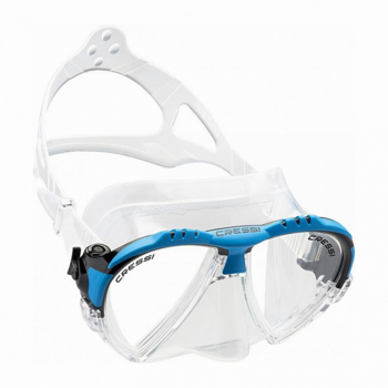 Tauchermaske Cressi Matrix Clear/Blue - 3