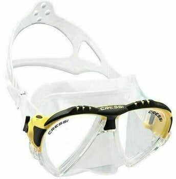 Diving Mask Cressi Matrix Clear/Yellow - 3