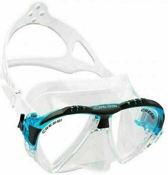 Potápačská maska Cressi Matrix Clear/Aquamarine - 2