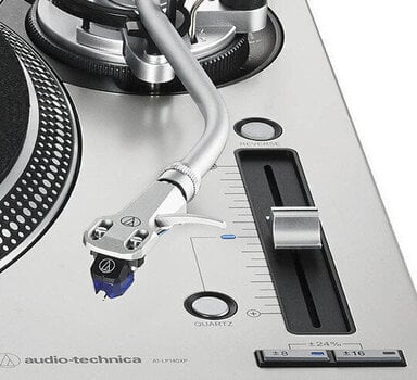 DJ gramofon Audio-Technica AT-LP140XP Silver DJ gramofon - 6