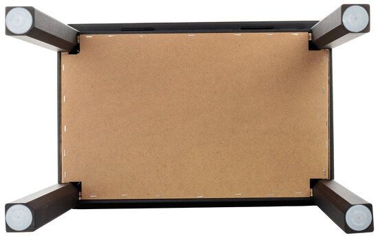 Дрвена столица за клавир Pianonova Bookcase Дрвена столица за клавир Black - 6