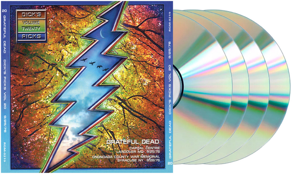 Glazbene CD Grateful Dead - Dick's Picks Vol. 20 - Capital Centre Landrover, MD 9-25-76 Onondaga Country War Memorial, Syracuse, NY 9-28-76 (Reissue) (4 CD) - 2