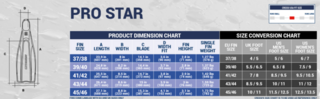 Barbatanas Cressi Pro Star Black - 1