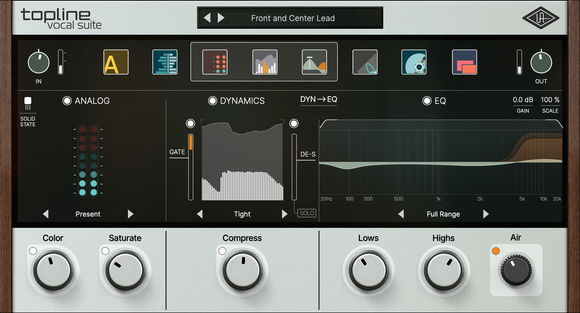 FX-prosessori-ohjelmistolisäosa Universal Audio Topline Vocal Suite (Digitaalinen tuote) - 2